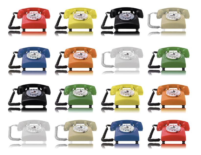 GSM-Tischtelefon Opis 60s mobile (alle Farben)