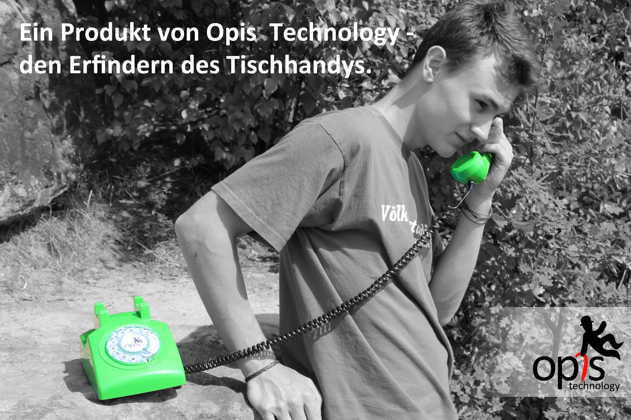 Mobile Retro Phone - Opis Technology